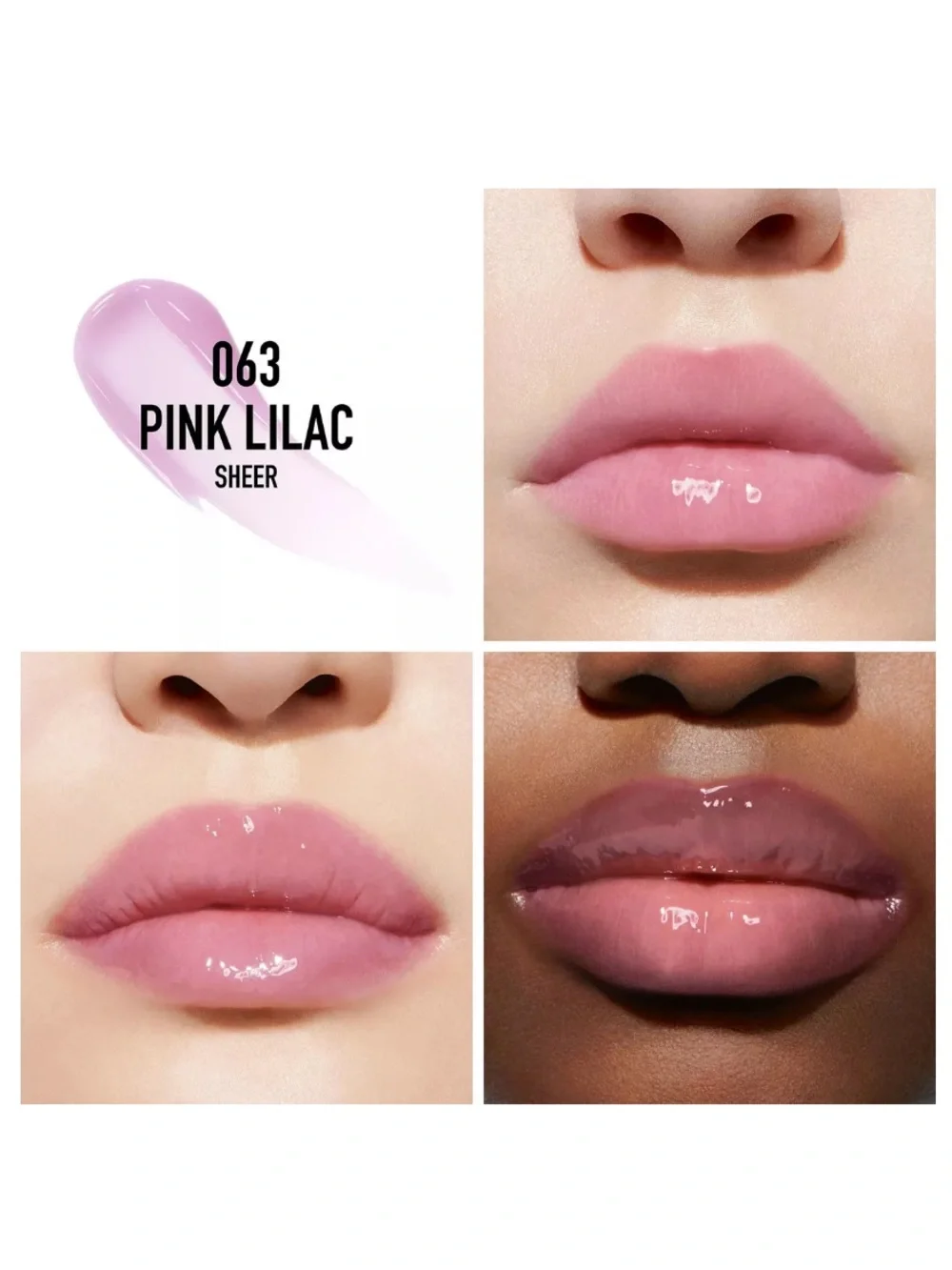 Dior Addict Lip Maximizer Plumping Gloss #063 Pink Lilac